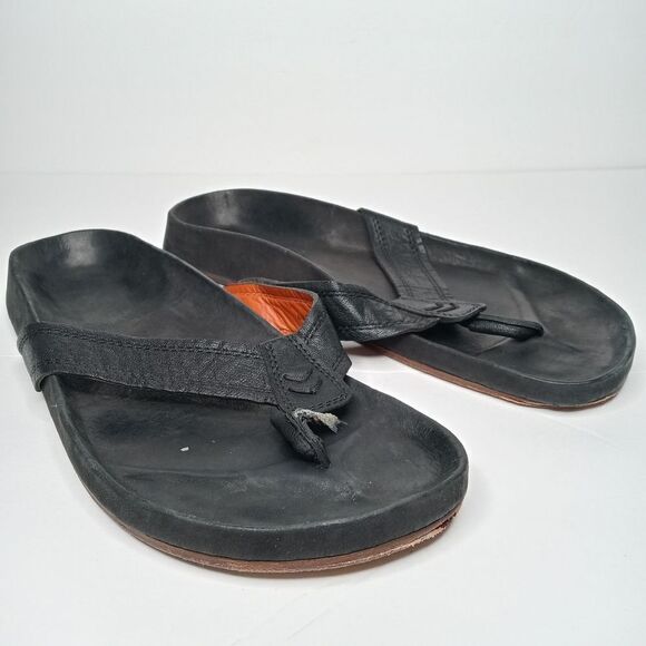 John Varvatos black sandals size 13 - Picture 1 of 9